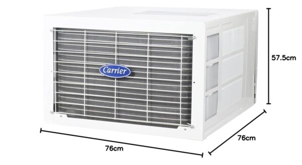 Carrier 1.5 Ton 3 Star Window AC (Copper, Estrella Dx, White) - Image 14