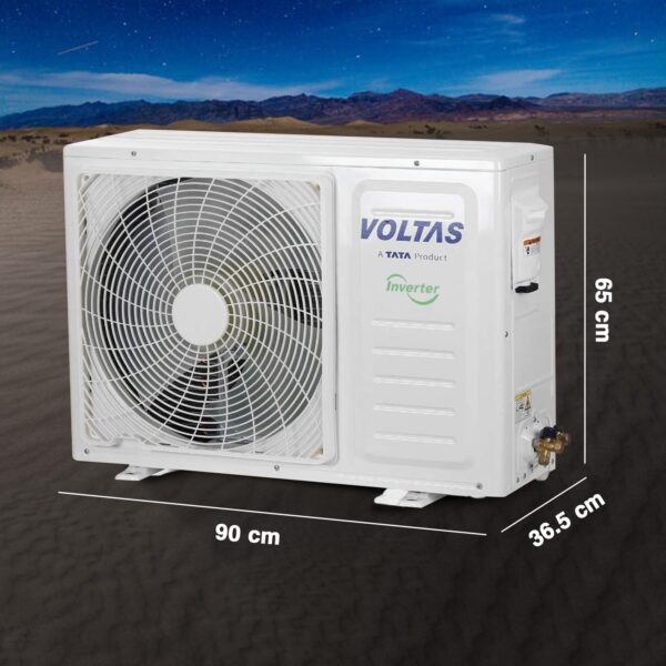 Voltas 1.5 Ton 5 Star Inverter Split AC (Copper, 5-in-1 Adjustable Mode, Anti-dust Filter, 185V Vertis Smart Elite Gold, White) - Image 20