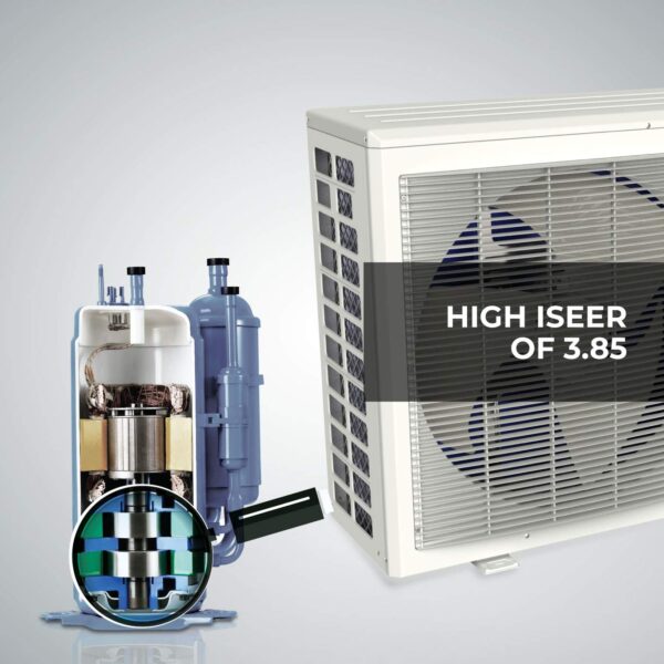 Blue Star 1.5 Ton 3 Star, 60 Months Warranty, Inverter Split AC (Copper, 5 in 1 Convertible, Turbo Cool, Energy Saver, Blue Fins, ID318YKU, White) - Image 17