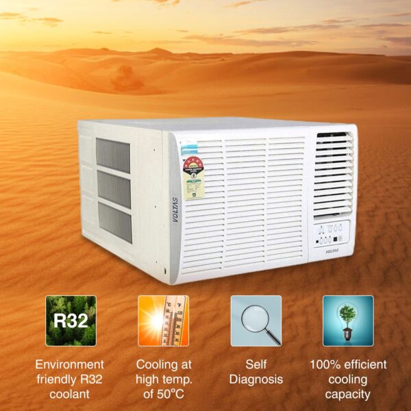 Voltas 1.5 Ton 3 Star, Inverter Window AC (Copper, 2-in-1 Adjustable Mode, 183V Vertis Elite, White) - Image 11
