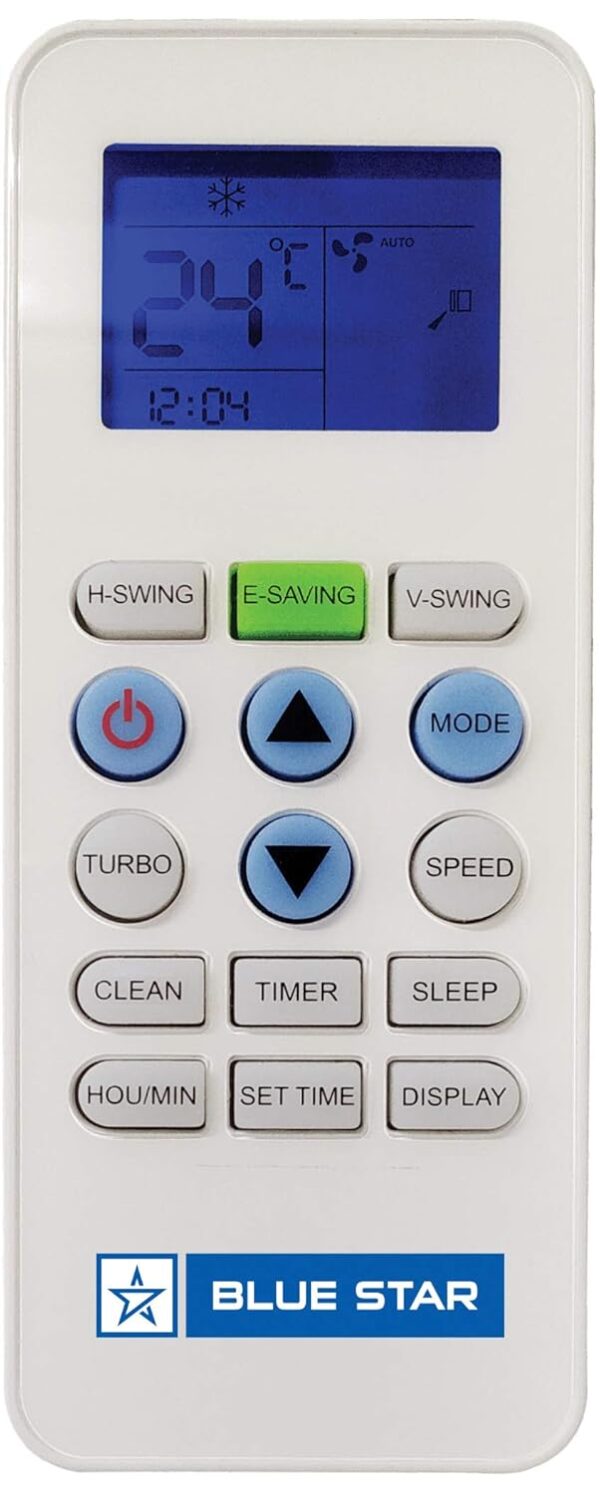Blue Star 1.5 Ton 3 Star, 60 Months Warranty, Inverter Split AC (Copper, 5 in 1 Convertible, Turbo Cool, Energy Saver, Blue Fins, ID318YKU, White) - Image 22