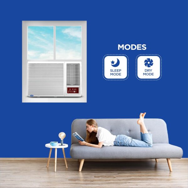 Carrier 1.5 Ton 5 Star Inverter Window AC(Copper, High Density Filter for Dust Filtration, 2Way Air Directional Control, ESTRA Fxi,CIW19SC5R35F0,White) - Image 19