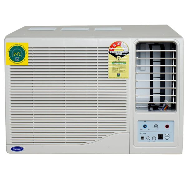 Carrier 1Ton 3 Star Window Fixed Speed AC(Copper, Dust Filter & Turbo Mode, 2024 Model, Estrella Ex,CAW12EC3R34F0,White) - Image 7